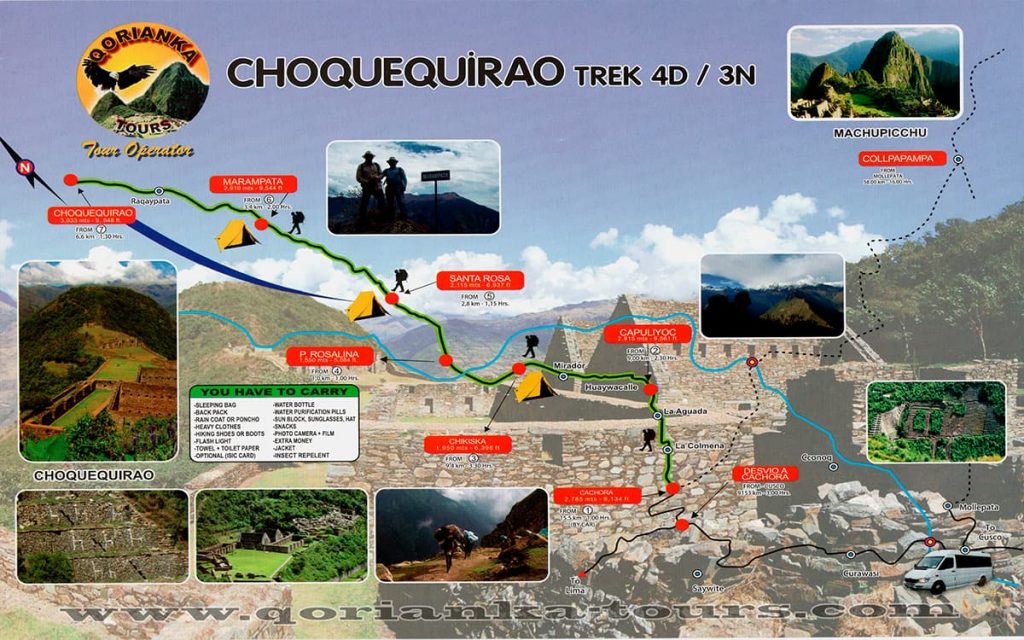 mapa-choquequirao-4D-3N-Qorianka-Tours